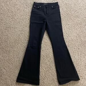 Department 5 black flare Jean pants